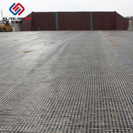 Asphalt Coating Biaxial Plastic Geogrid 50 75 100 150 Kn/M For Bitumen Asphalt Road