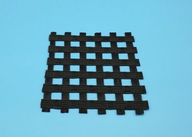 Asphalt Coating Biaxial Plastic Geogrid 50 75 100 150 Kn/M For Bitumen Asphalt Road