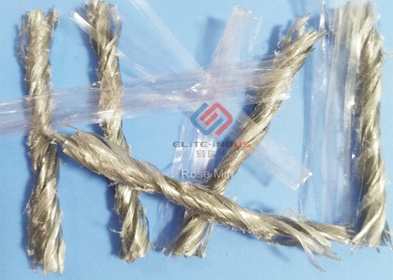 54mm Polypropylene Hybrid Fiber For Concrete Reinforcement