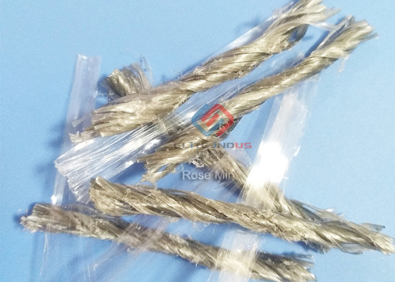 54mm Polypropylene Hybrid Fiber For Concrete Reinforcement