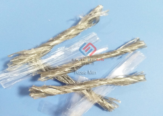 54mm Polypropylene Hybrid Fiber For Concrete Reinforcement