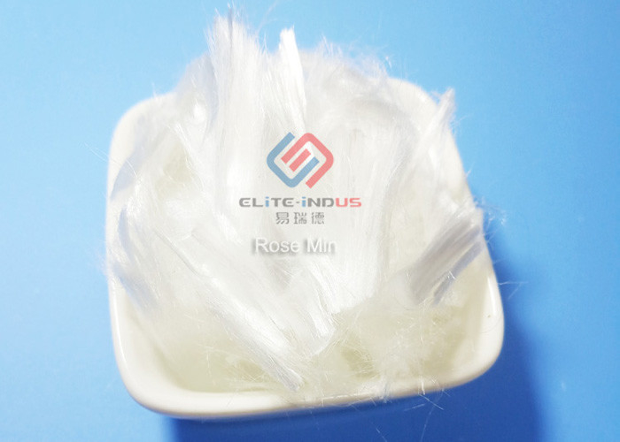 12mm Monofilament Concrete Reinforcement Fiber Alkali Resistance